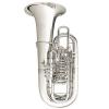 F-Tuba mit 6 Zylinderventile B&S 3100-S PT-9 silver plated